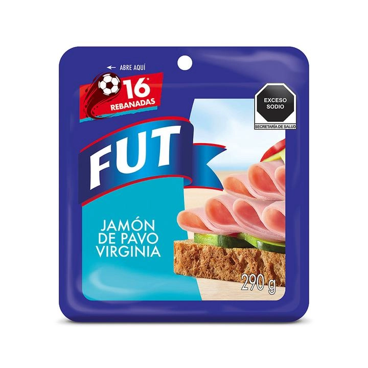 Fud Jamón Virginia de Pavo 290 g
