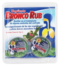 Broncolin Antigripal Unguento Broncorub con 2 pz | HEB