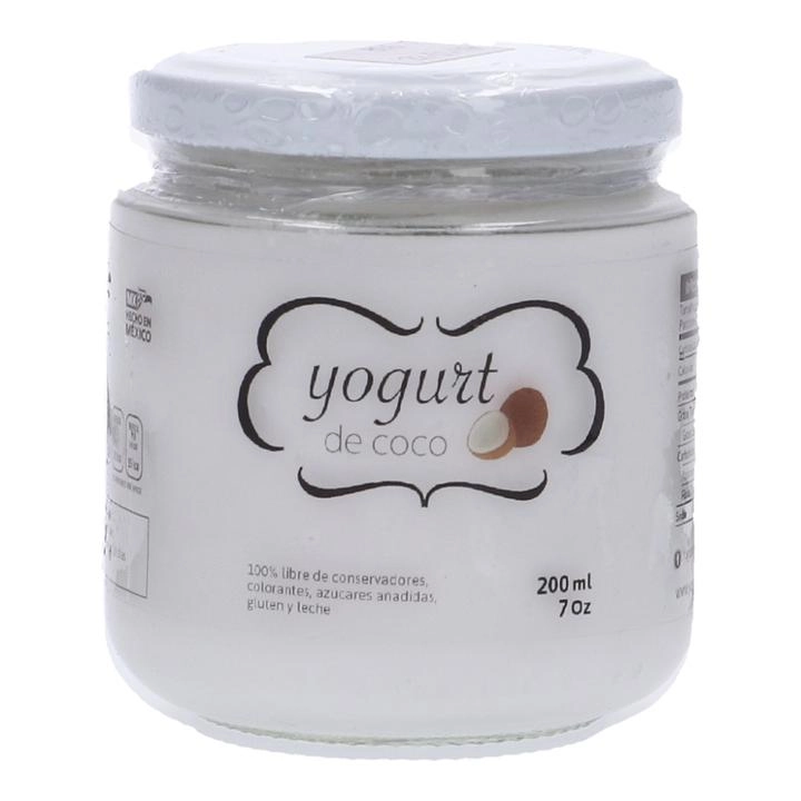 Yogurt de Coco Artesanal con Probióticos 200 g