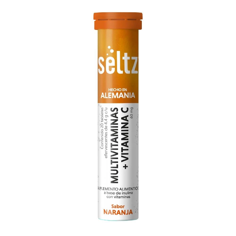 Vitamin Seltz Miltivitaminas Sabor Naranja 90 g