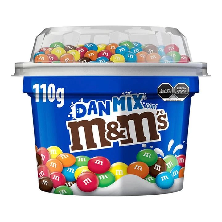 Danone Yogurt Vainilla con M&M'S 110 g