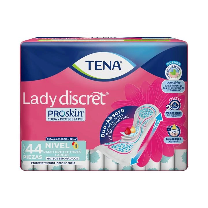 Tena Panti Protectores Lady Discret con 44 pz