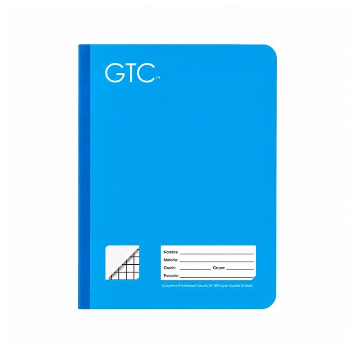 GTC Cuaderno Profesional Cosido Cuadro Grande 100 Hojas