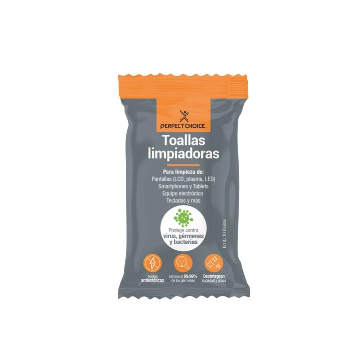 Toallas Limpiadoras P/Celulares Y Tablets 1 Pz