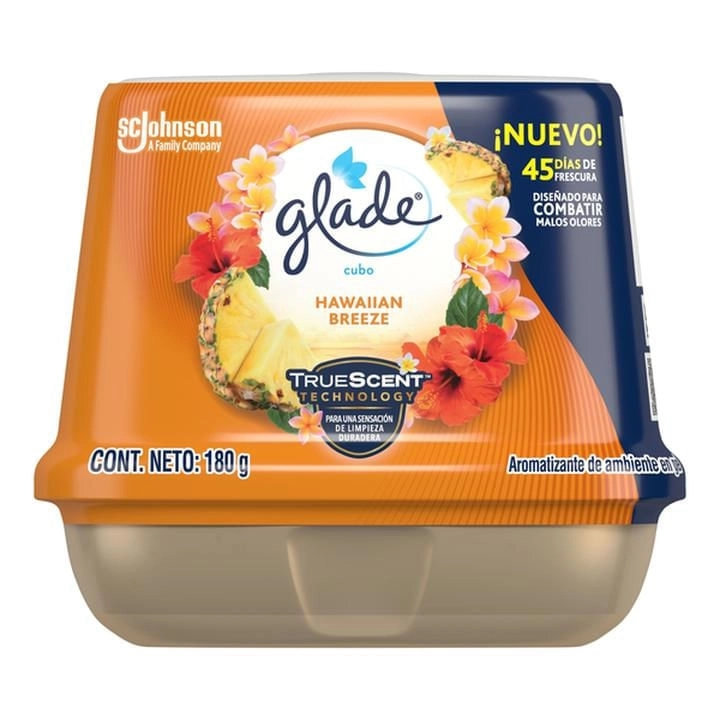 Glade Aromatizante Cubo Aroma Hawaiian 180 g