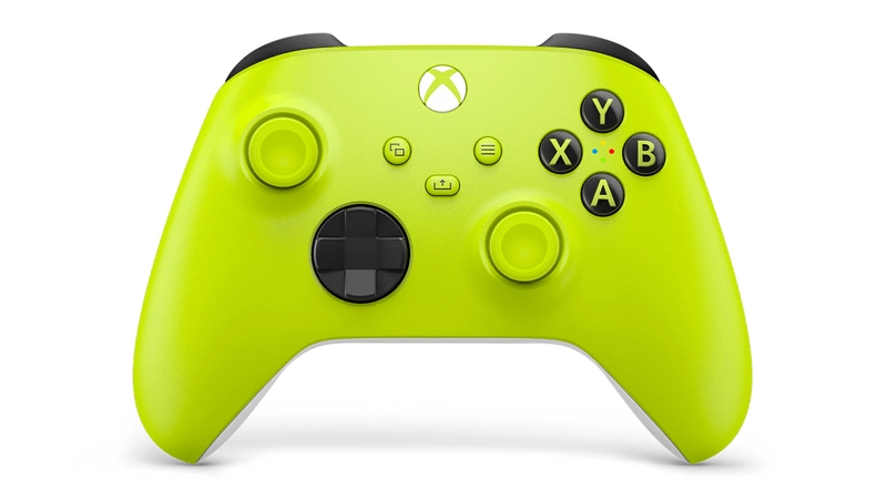 Control Inalámbrico Xbox Electric Volt Amarillo 1 Pz