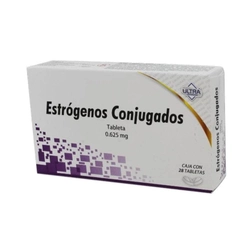 Estrógenos Conjugados 0.625 mg 28 Tabletas | HEB