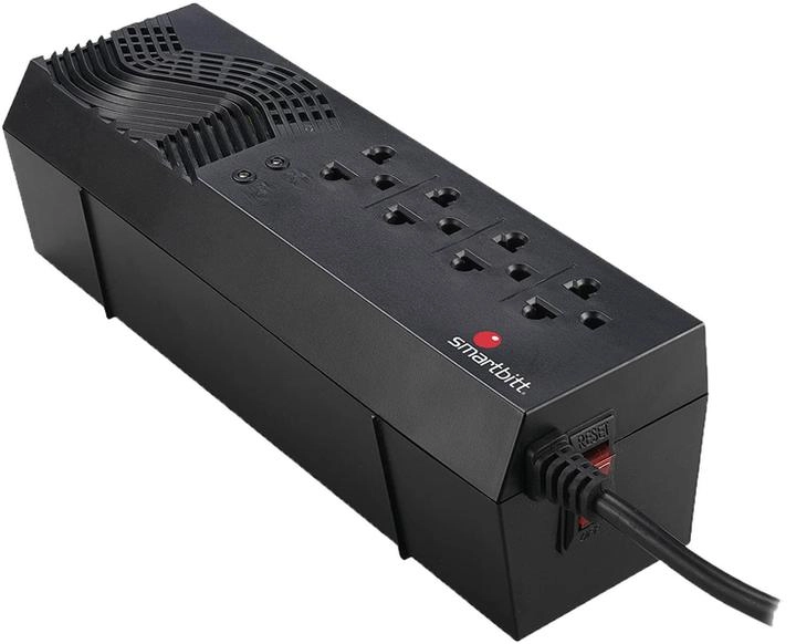 Regulador De Voltaje R-BITT SBAVR1200S 1200 W 4 Contactos 1 Pz