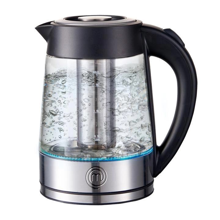 Tetera Eléctrica con Infusor Hukën x MasterChef de Acero Inoxidable