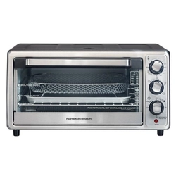 Horno Tostador Hamilton Beach Sure-Crisp con Freidor de Aire Acero Inoxidable
