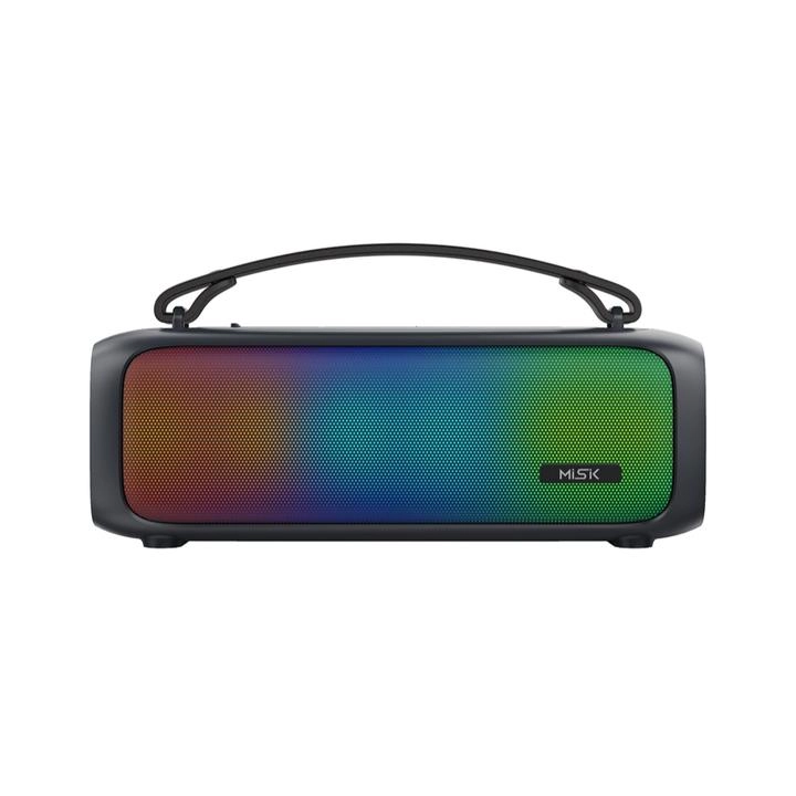 Misik Bocina Bluetooth con Luz Flame MS267