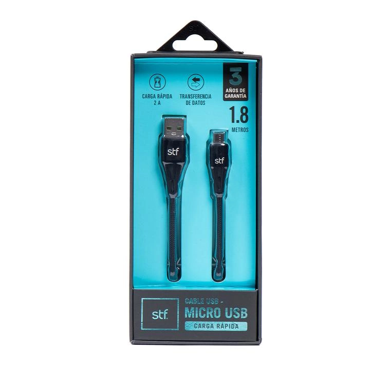 Cable Usb - Micro Usb 2a 1 Pz