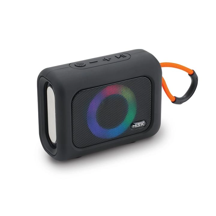 Misik Bocina Bluetooth con Luz LED Portatil