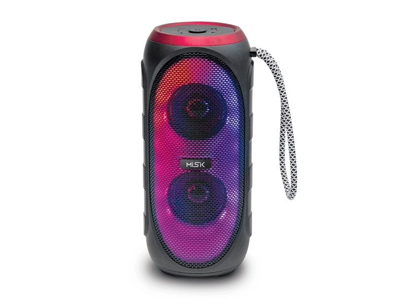 Bocina Bluetooth con Luz Led Y Subwoofer 1 Pz