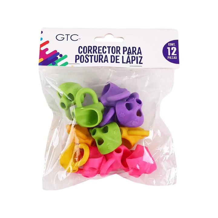 GTC Corrector para Postura de Lápiz con 12 pz