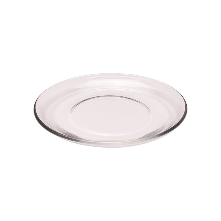 Plato de Vidrio Transparente Postre Stylo 14 cm
