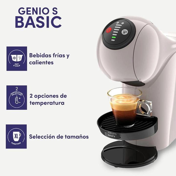 Cafetera Krups Dolce Gusto Genio S Taupe 1 Pz