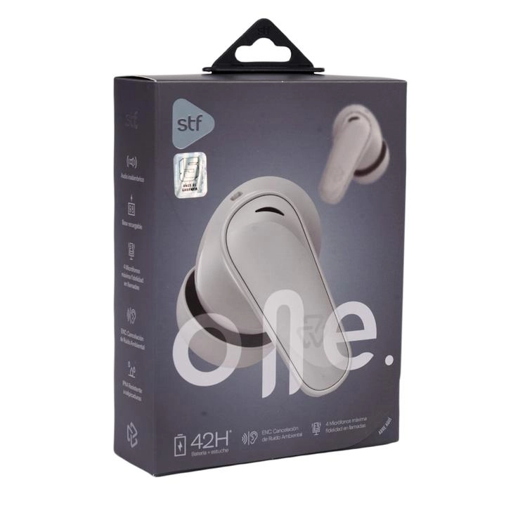 Audifonos One Tws Gris Mod St-E67026 1 Pz