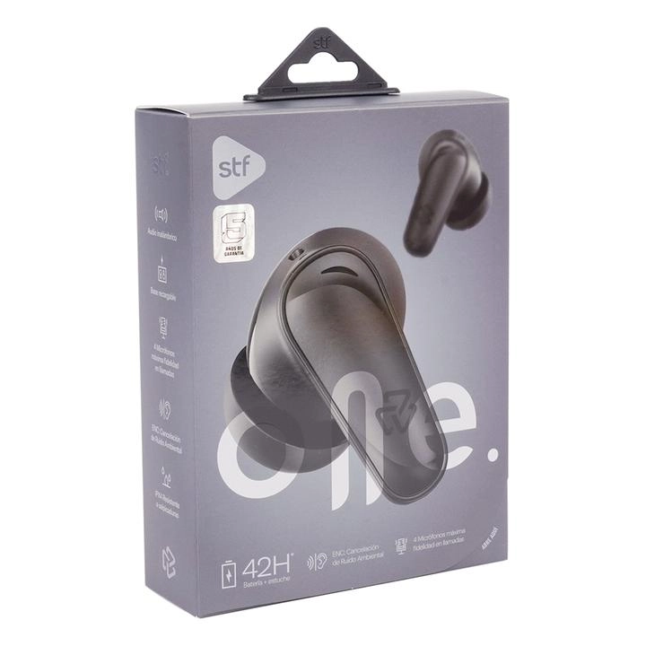 Audifonos One Tws Negro Mod St-E67019 1 Pz