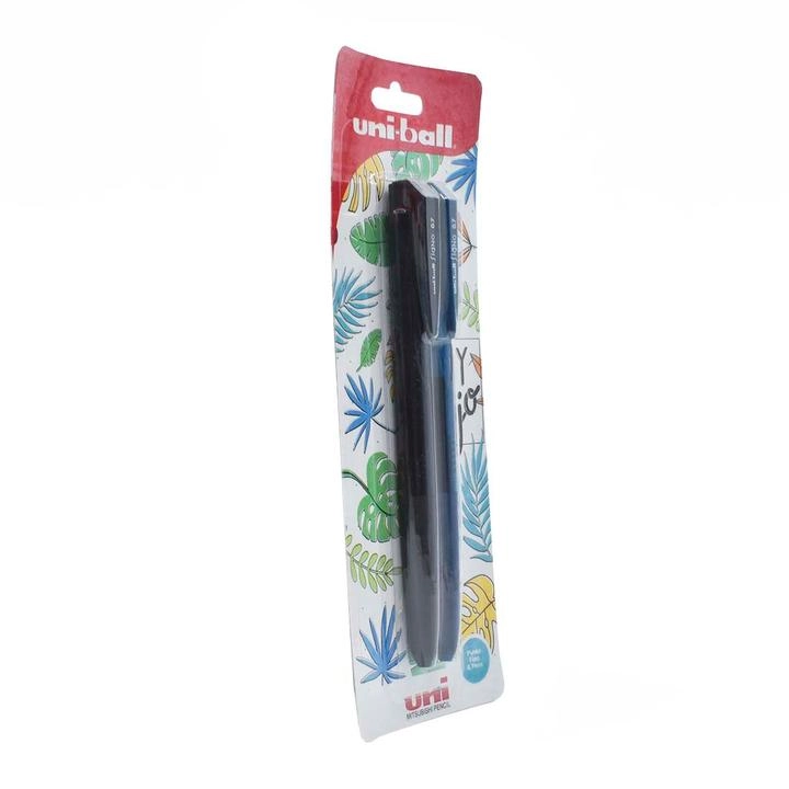 Set de Bolígrafos Uniball Azul y Negro con 2 pz