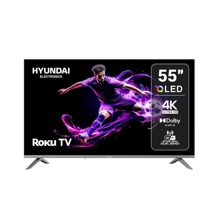 Pantalla Hyundai 55" Smart 4K QLED HYLED5531QR
