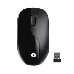 Mouse Inalambrico Recargable 1200 Dpi Negro Mod T 1 Pz