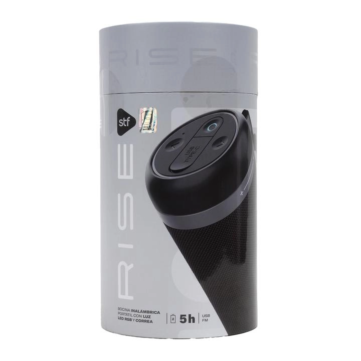 Bocina Rise Bluetooth Negro Mod St-S49681 1 Pz    