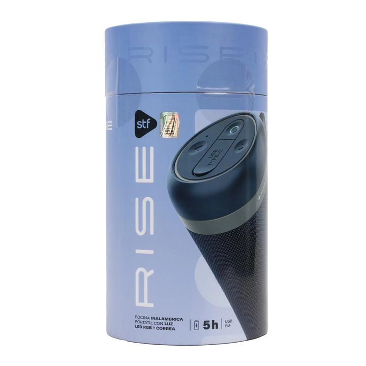 Bocina Rise Bluetooth Morado Mod St-S77453 1 Pz