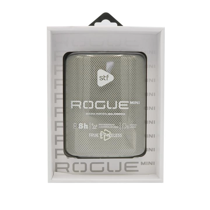 Rogue Mini Bocina Gris Inalámbrica Portátil 2 1 Pz    