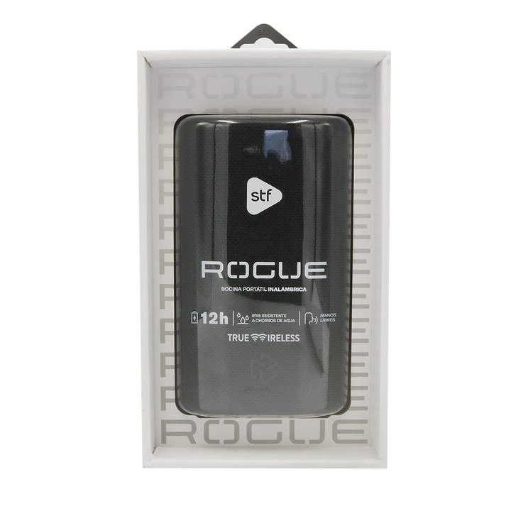 Rogue Bocina Inalámbrica Negra Portátil 2 1 Pz    