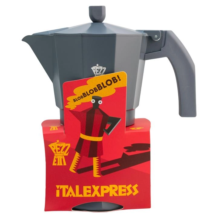 Cafetera Gris Para 6 Tazas, de Aluminioitalexpre 1 Pz
