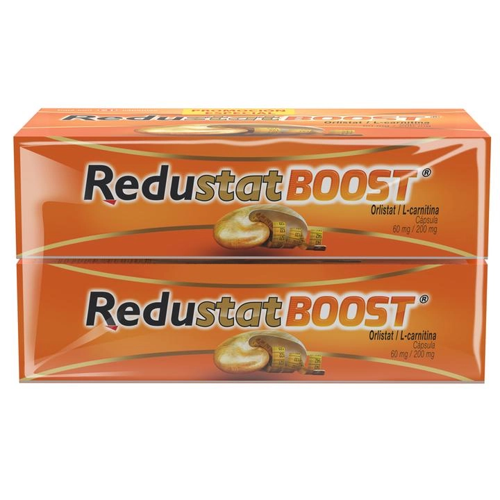 redustat boost orlistat / l-carnitina 56 cápsulas 60 mg 200 mg con 42 Redustat – Liomont – Ética