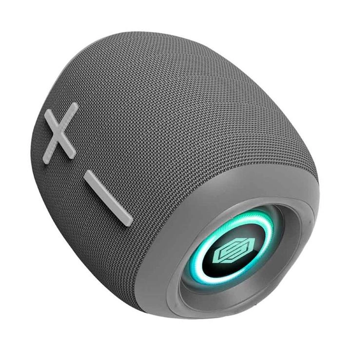 Bocina Portátil Bluetooth Boom Color Gris Modelo BT230G