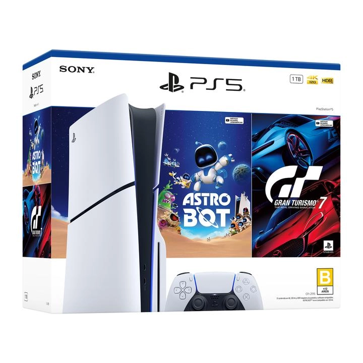 Consola Playstation 5 Bundle Astro Bot-Gran Turismo 7