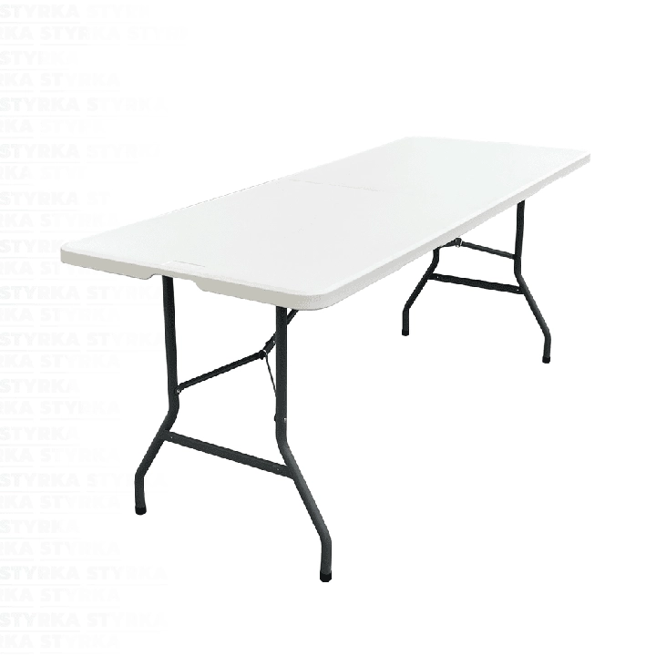 Mesa Plegable Styrka Color Blanco 1.80 m