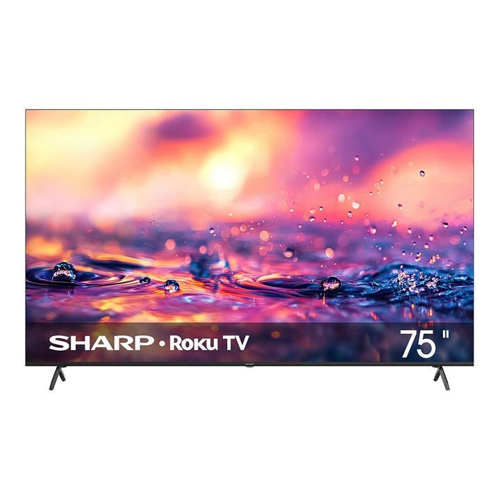 Pantalla Sharp 75" Roku QLED Modelo 4t-C75hm6320u