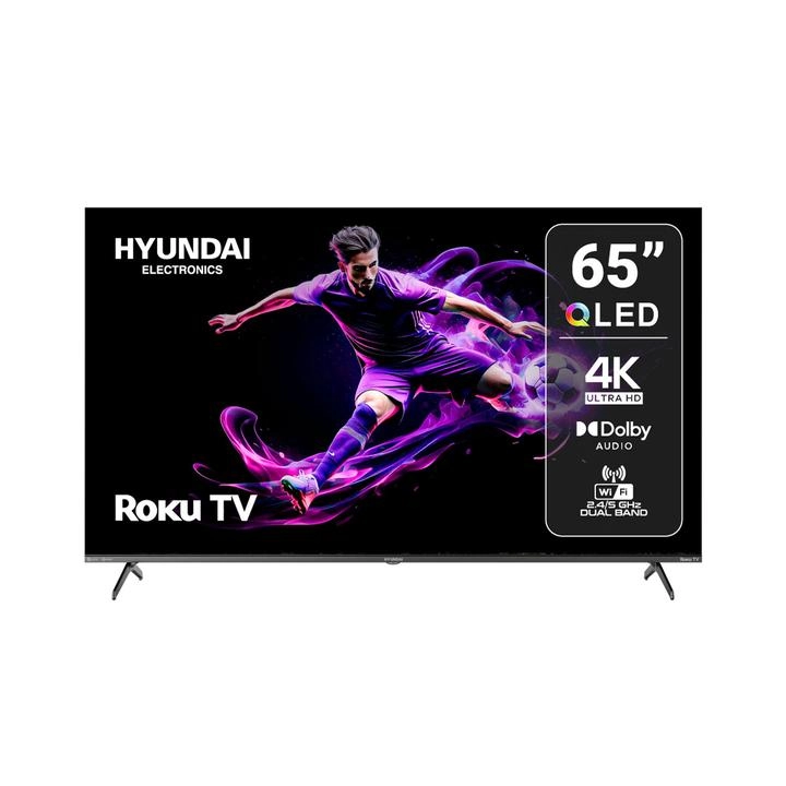 Pantalla Hyundai de 65" UHD QLED 4K Modelo HYLED6516Q