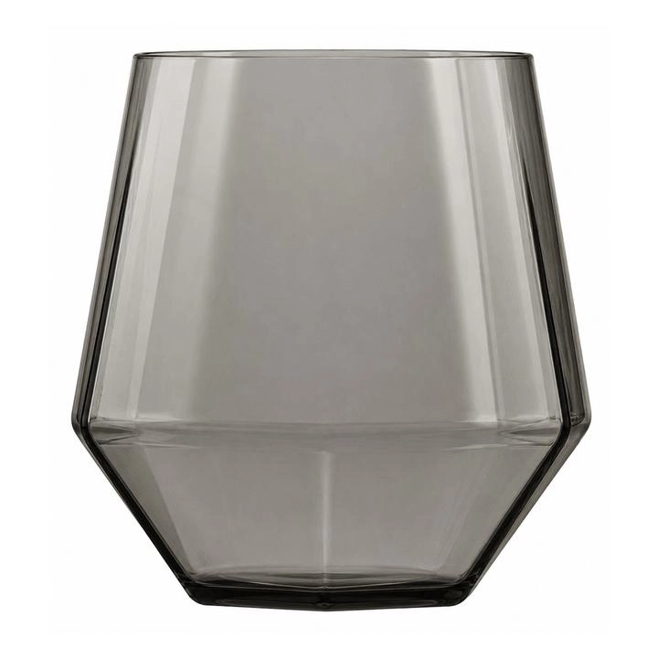 Vaso de Vidrio de Color - Rotterdam Rocks Smoke  1 Pz    
