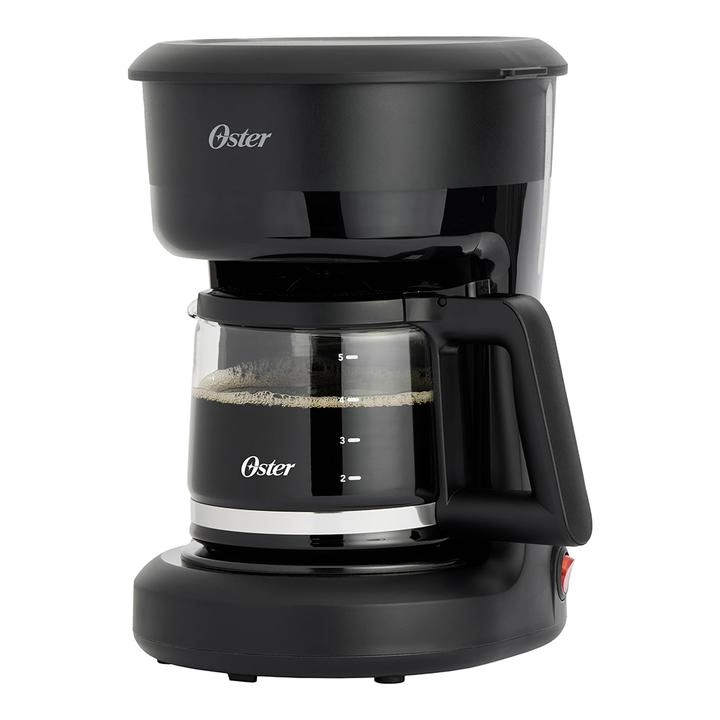 Cafetera 5 Tazas Filtro Reutilizable Negra 1 Pz
