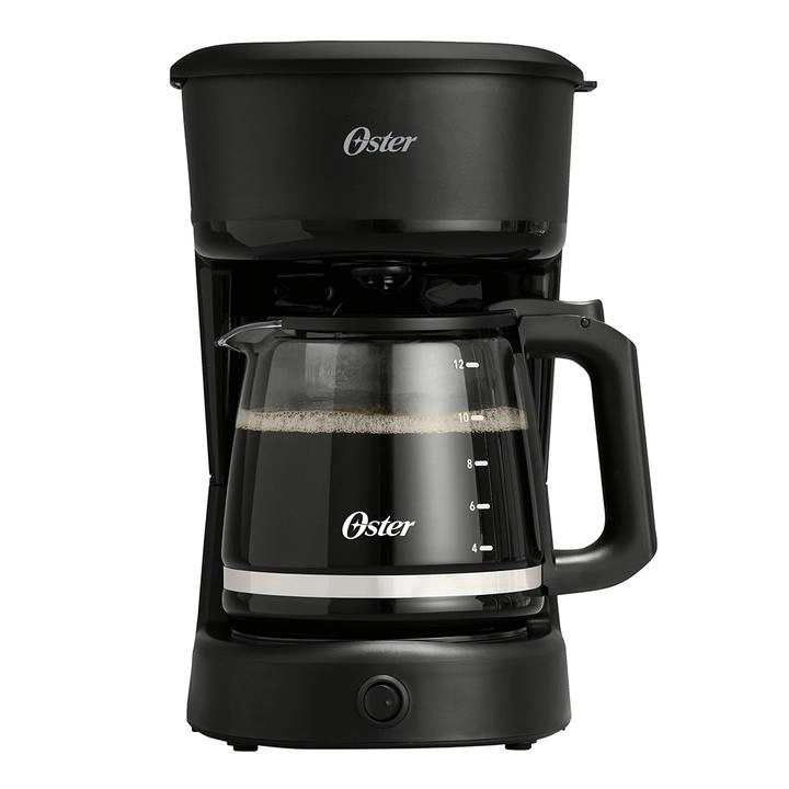 Cafetera 12 Tazas Filtro Reutilizable Negra 1 Pz    