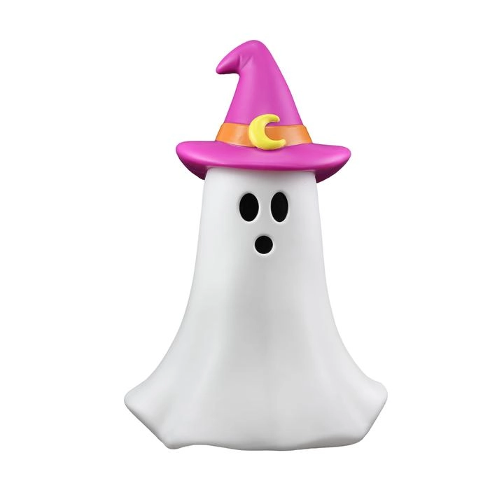Halloween Fantasma con Sombrero de Bruja 60 Cms 1 Pz    