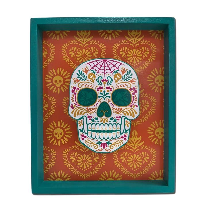 Dod Cuadro Calavera 20 X 25 Cms 1 Pz    