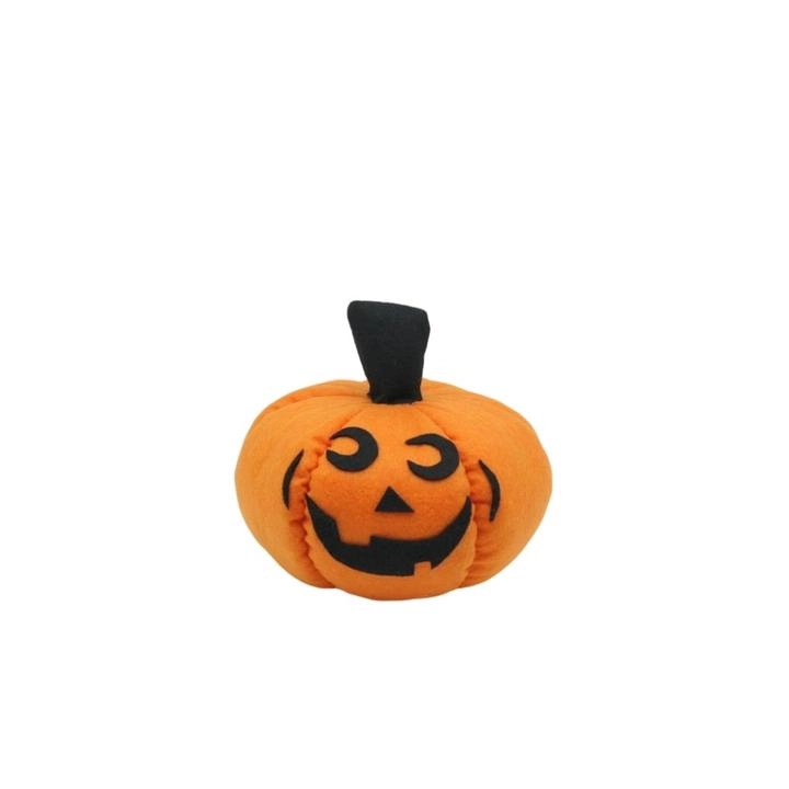 Halloween Calabaza Textil Naranja 17 Cms 1 Pz