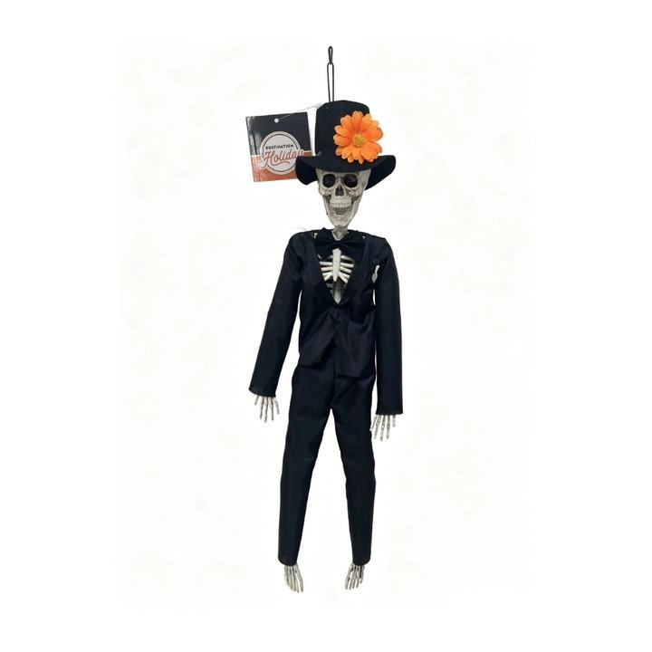Halloween Esqueleto Hombre Colgante 40 Cms 1 Pz