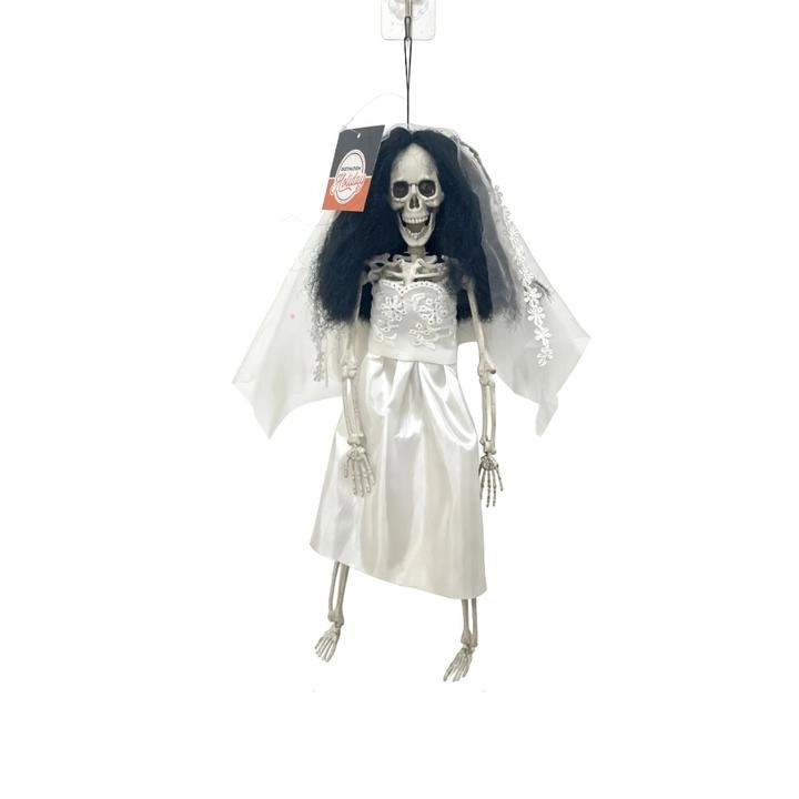 Halloween Esqueleto Novia 40 Cms 1 Pz